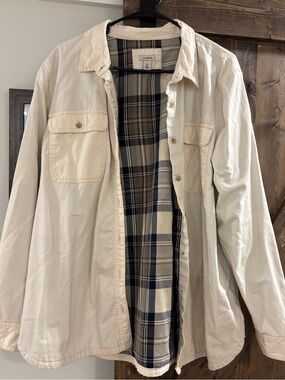LL Bean Flannel-lined Button Up